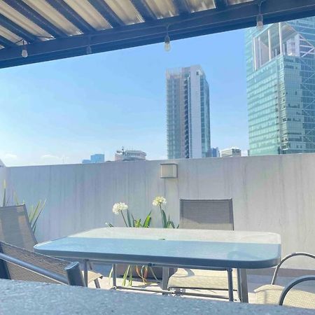 Апартаменти Downtown Depto Con Terraza Privada Мехіко Екстер'єр фото