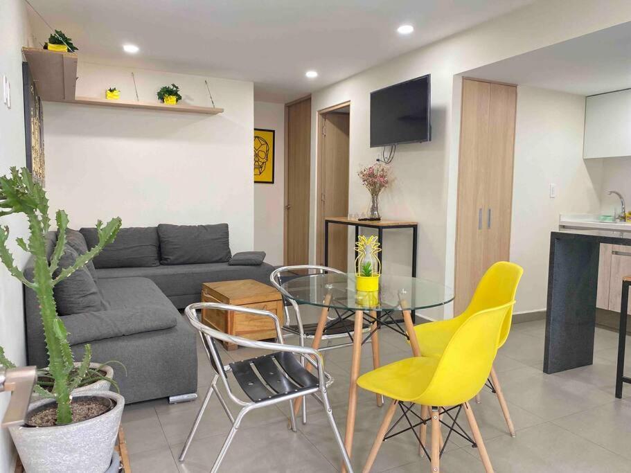 Апартаменти Downtown Depto Con Terraza Privada Мехіко Екстер'єр фото
