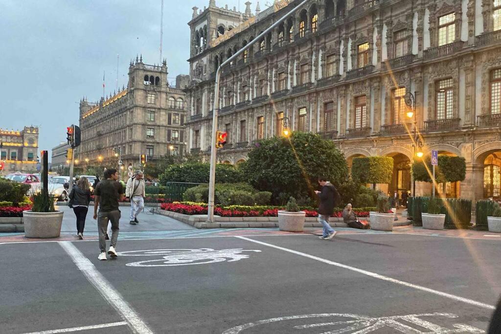 Апартаменти Downtown Depto Con Terraza Privada Мехіко Екстер'єр фото