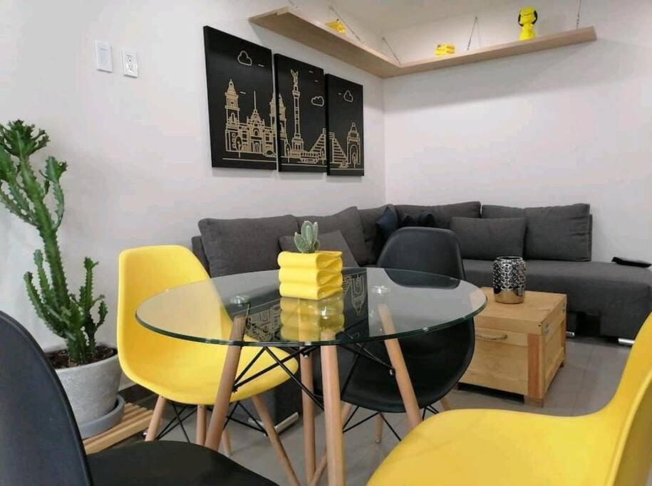 Апартаменти Downtown Depto Con Terraza Privada Мехіко Екстер'єр фото