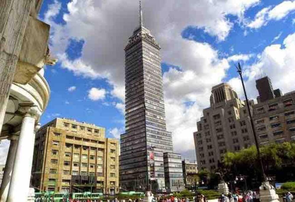 Апартаменти Downtown Depto Con Terraza Privada Мехіко Екстер'єр фото